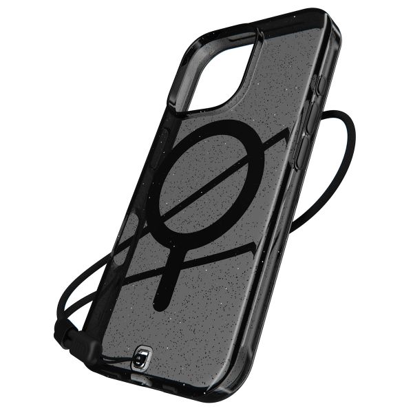 BodyGuardz Carve Back Cover MagSafe für das Apple iPhone 16 Pro - Glitter / Black