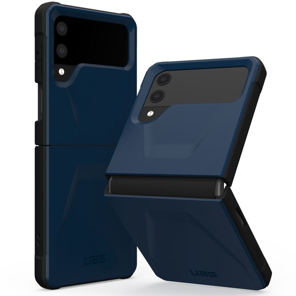 UAG Civilian Backcover für das Samsung Galaxy Z Flip 4 - Blau