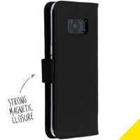 Accezz Schwarzes Wallet TPU Klapphülle für das Samsung Galaxy S8