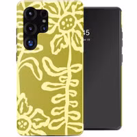 Selencia Vivid Back Cover Samsung Galaxy S25 Ultra - Chalky Bloom