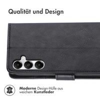 imoshion Luxuriöse Klapphülle Samsung Galaxy A55 - Schwarz