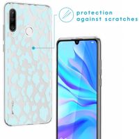 imoshion Design Hülle Huawei P30 Lite - Leopard - Blau