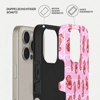 Burga Tough Back Cover MagSafe Apple iPhone 16 Pro - Coral Reef