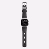 Nomad Rocky Point Armband für das  Apple Watch Series 1 t/m 11 / SE / Ultra (44/45/46/49 mm) - Storm / Titanium