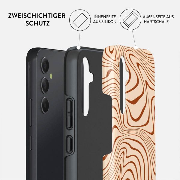 Burga Tough Back Cover für das Samsung Galaxy A34 (5G) - Déjà Vu