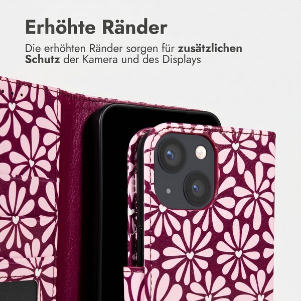 imoshion Design Klapphülle Apple iPhone 13 - Bloom Love Blush