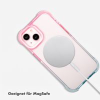 Selencia Gradient MagSafe Back Cover Apple iPhone 13 - Rosa / Blau