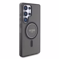 Guess MagSafe IML Glitter Gradient Case Samsung Galaxy S25 Ultra - Schwarz
