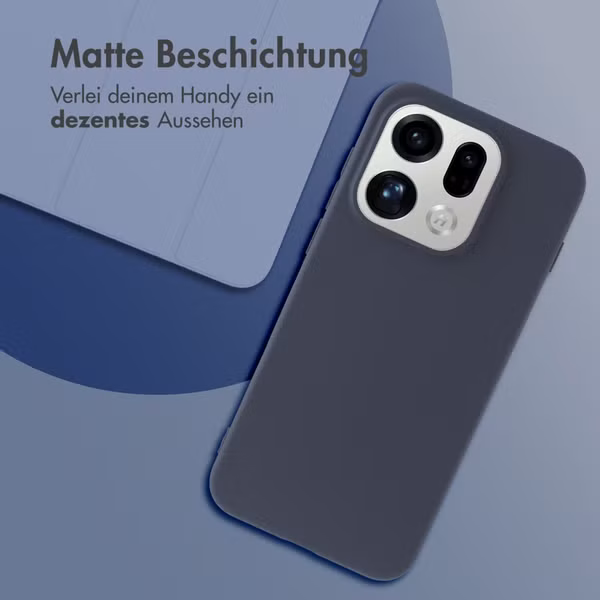 imoshion TPU Color Cover Oppo Find X9 - Dunkelblau