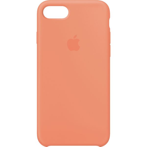 Apple Silikon-Case Apple iPhone SE (2022 / 2020) / 8 / 7 - Peach