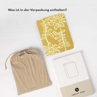 Selencia Vivid Klapphülle Apple iPad 11 (2025) 11 Zoll A16 / iPad 10 (2022) 10.9 Zoll - Chalky Bloom