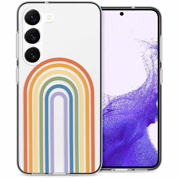 imoshion Design Hülle für das Samsung Galaxy S23 - Rainbow