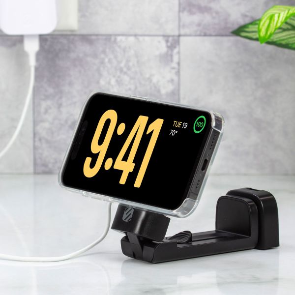 Scosche Travel Mount mit MagSafe - Handyhalter – Verstellbar – Magnetisch – Schwarz