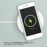 Accezz Liquid Silikoncase Apple iPhone SE (2022 / 2020) / 8 / 7 - Sky Blue