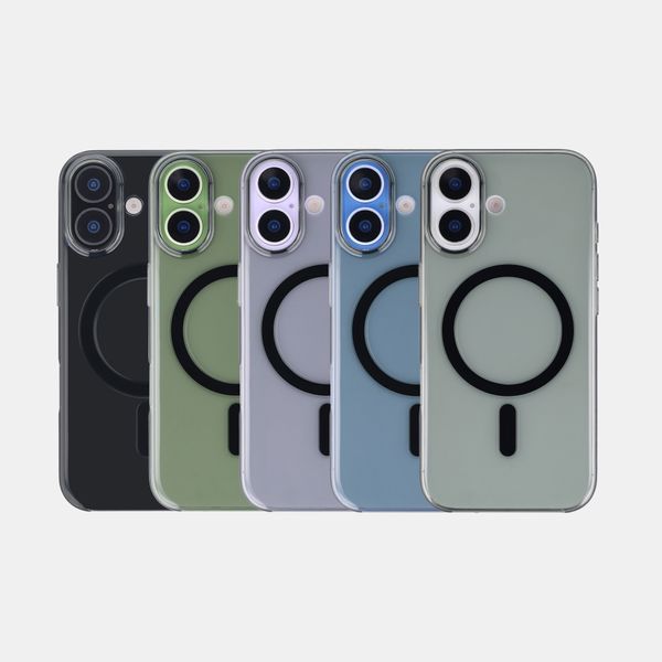 Accezz Lite Backcover mit MagSafe Apple iPhone 17 - Smokey Clear