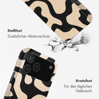 Selencia Vivid Rückabdeckung mit MagSafe Apple iPhone 17 Pro - Art Wave Black