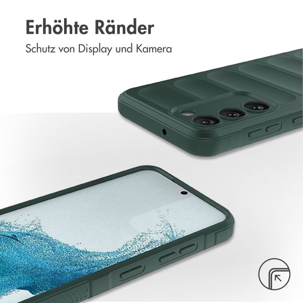 imoshion EasyGrip Back Cover für das Samsung Galaxy S23 Plus - Dunkelgrün