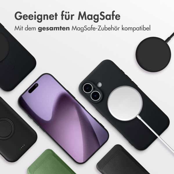 imoshion Color Back Cover mit MagSafe Apple iPhone 17 - Schwarz