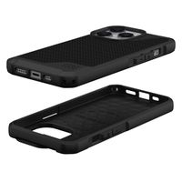 UAG Back Cover Metropolis LT für das iPhone 14 Pro - Kevlar Black