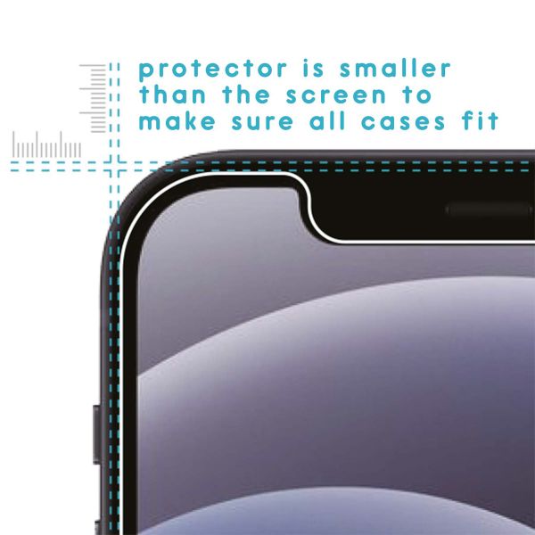 imoshion Bildschirmschutzfolie Gehärtetes Glas iPhone 12 (Pro)