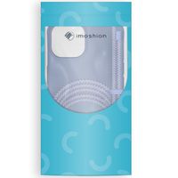 imoshion Color Backcover mit abtrennbarem Band Apple iPhone 14 Pro Max - Ash Blue