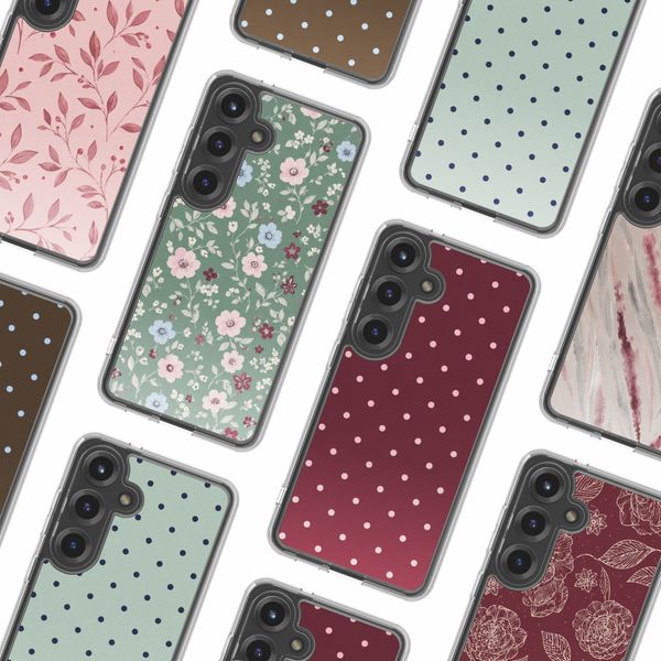 imoshion Design Hülle Samsung Galaxy S25 - Flower Fields