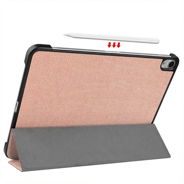 imoshion Trifold Klapphülle Apple iPad Air 11 Zoll (2026) M4 / (2025) M3 / (2024) M2 / Air 5 (2022) / Air 4 (2020) - Rosé gold