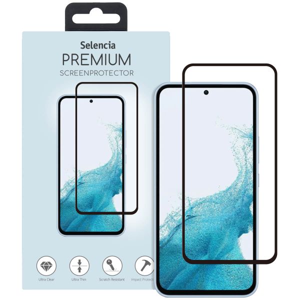 Selencia Premium Screen Protector aus gehärtetem Glas für das Samsung Galaxy A54 (5G) / S23 FE