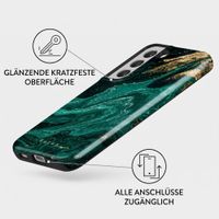 Burga Tough Back Cover MagSafe Samsung Galaxy S22 - Emerald Pool