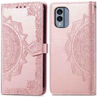 imoshion Mandala Klapphülle für das Nokia X30 - Rose Gold