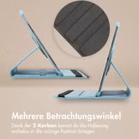 imoshion 360° drehbare Klapphülle Apple iPad Pro 12.9 (2022) / Pro 12.9 (2021) - Hellblau