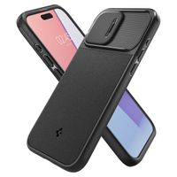 Spigen ﻿Optik Armor MagSafe für das iPhone 15 Pro Max - Schwarz