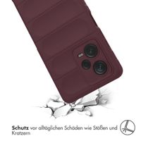 imoshion EasyGrip Backcover für das Xiaomi Redmi Note 12 Pro Plus - Aubergine