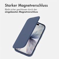 imoshion Transparente Bookcase mit MagSafe Apple iPhone 17 - Blau
