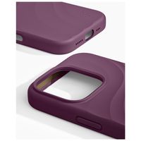 iDeal of Sweden Soft Swirl Silicone MagSafe Hülle Apple iPhone 16 Pro Max - Velvet Plum