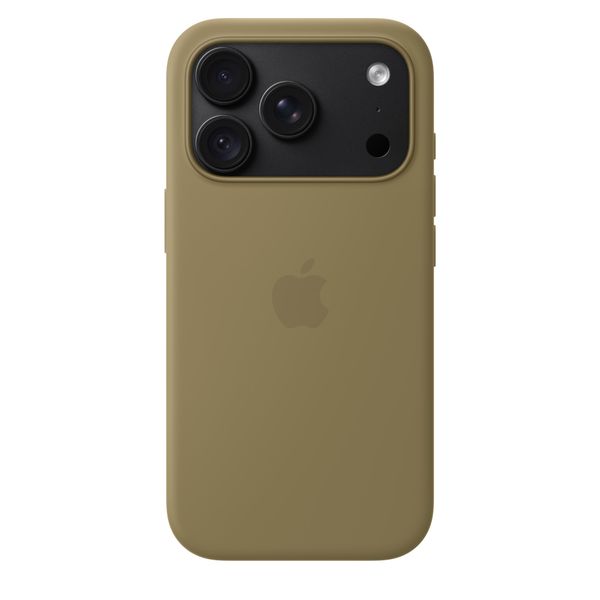 Apple Silikonhülle mit MagSafe Apple iPhone 18 Pro - Olive