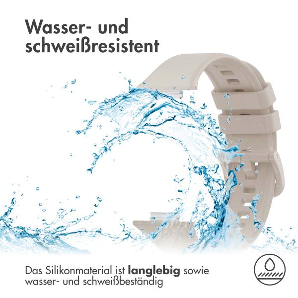 imoshion Silikonband für das  Huawei Watch Fit 2 - Beige