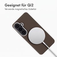 Accezz Mesh Backcover mit MagSafe Samsung Galaxy S26 - Braun
