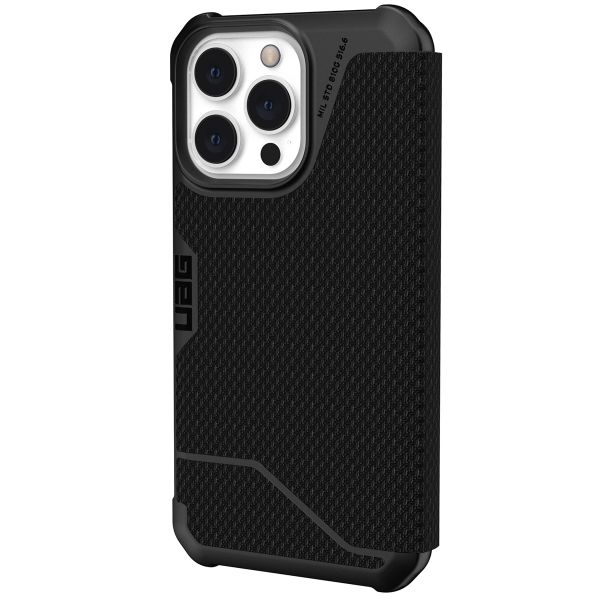 UAG Metropolis Klapphülle für das Apple iPhone 13 Pro - Kevlar Black