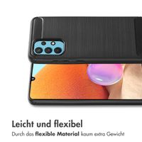 imoshion Brushed Back Cover für das Samsung Galaxy A32 (4G) - Schwarz