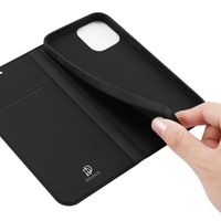 Dux Ducis Slim TPU Klapphülle für das iPhone 12 (Pro) - Schwarz