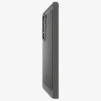 Spigen Rugged Armor Backcover MagSafe für das Samsung Galaxy S25 Ultra - Marble Gray