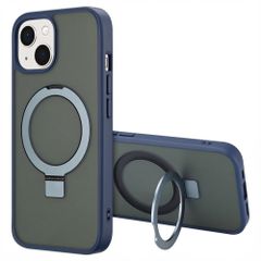 Accezz Ring Stand Backcover mit MagSafe Apple iPhone 15 - Blau