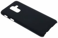 Schwarze Unifarbene Hardcase-Hülle für Galaxy A6 Plus (2018)