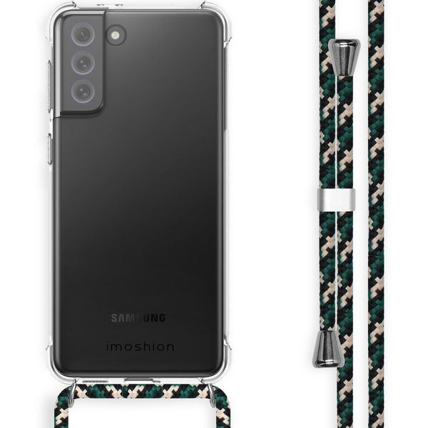 imoshion Backcover mit Band Samsung Galaxy S21 FE - Green Multi Color
