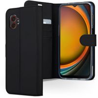 Accezz Wallet TPU Klapphülle Samsung Galaxy Xcover 7 Pro - Schwarz
