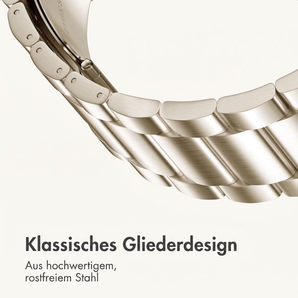 imoshion Edelstahlarmband für Apple Watch | 38/40/41/42 mm - Starlight