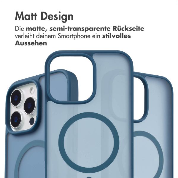 imoshion Color Guard Back Cover mit MagSafe für das iPhone 15 Pro Max - Dunkelblau