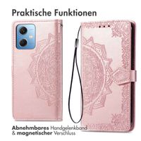 imoshion Mandala Klapphülle Xiaomi Redmi Note 12 - Rosé gold