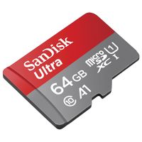 SanDisk microSD Ultra - 64GB - inklusive SD Adapter - Full HD